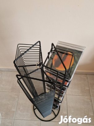 Acél CD tartó állvány Győrben
