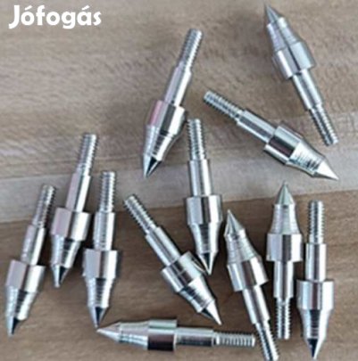 Acél Menetes Hegy Karbon Vesszőkhöz 7g Fém színŰ (4817)