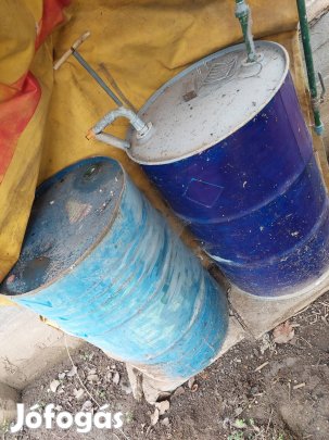 Acél hordók eladók, 215 l, Budapest 22.ker