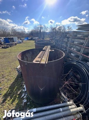 Acél kútgyűrű különböző méretekben