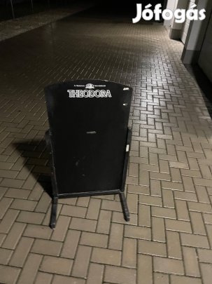 Acél megállító tábla reklám tábla