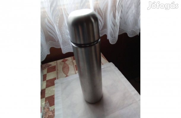Acél termosz 1 literes