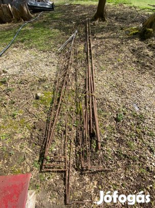Acél vas beton vas tároló Garazs szerkezet