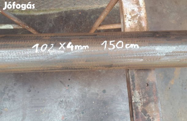 Acélcső 102X4 mm -es eladó !