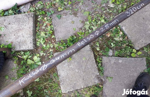 Acélcső 34 mm-es külsővel eladó !