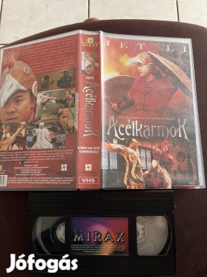 Acélkarmok akció vhs 