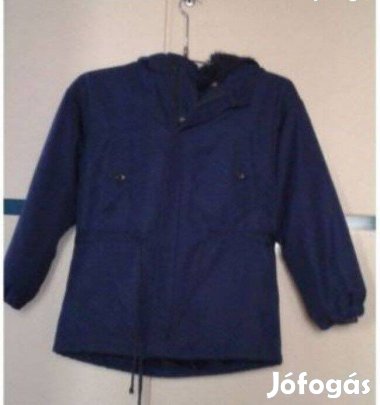 Acélkék fiú kabát, sötétkék téli kabát