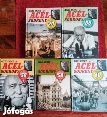 Acélsodrony 60+70+80 As évek Aczél Endre trilógia újszerű
