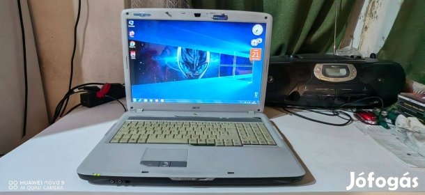 Acer 17col,2mag,4gb Ram,160gb,webcam,wifi,jó akku