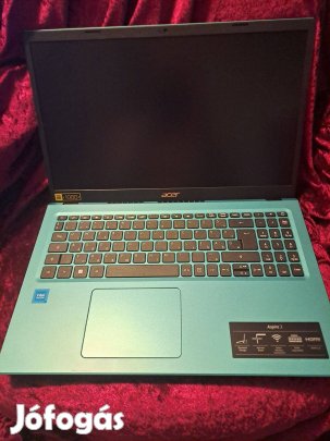 Acer Aspire3. A315-35-C70E, újszerű, karcmentes, 17 hónap garanciával