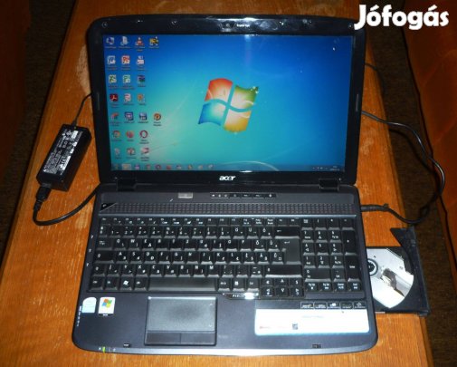 Acer Aspire 5735Z (T3200-4GB-160GB) újszerű, jó működés, de akku nincs