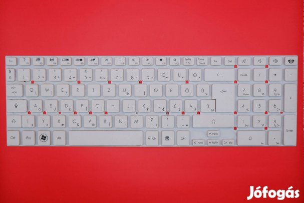 Acer Aspire 5830 laptop billentyűzet gomb V121702GK1 PK130HJ1C15