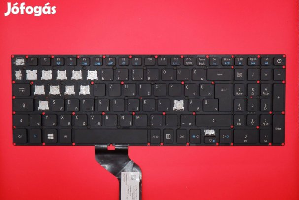 Acer Aspire V15 Nitro VN7 572 laptop billentyűzet gomb NSK-Regbq