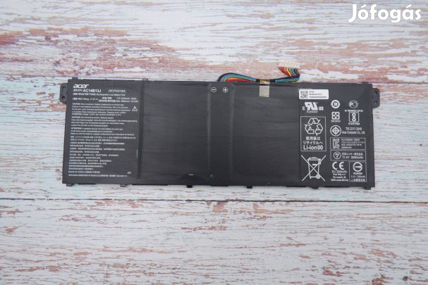 Acer Aspire laptop akkumulátor több órás AC14B13J