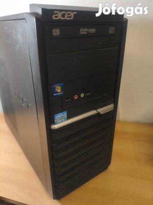 Acer I3, 8GB, 500GB asztali számítógép, PC eladó olcsón