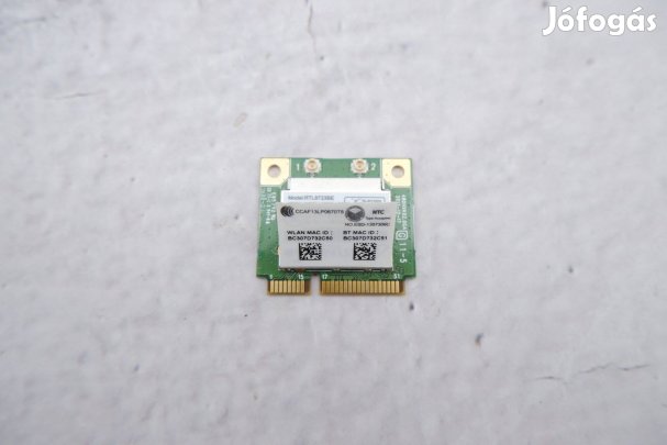 Acer Realtek RTL8723BE Wifi + Bluetooth 4.0 Pcie kártya