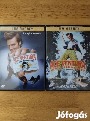 Acer Ventura - Állati nyomozó 1-2 újszerű dvd Szinkronizált változat