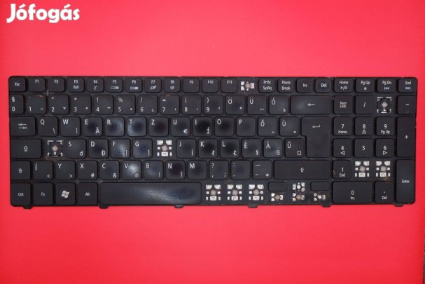 Acer emachines E442 E443 E529 E640 E642 laptop billentyűzet gomb Aezr7