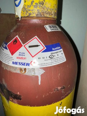 Acetilénpalack hegesztéshez