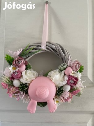 Aciós tavaszi kopogtató és asztal dísz 