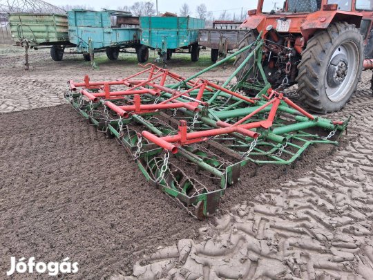 Acker 4 méteres fogasos boronás kombinátor dupla rögtörős símítós