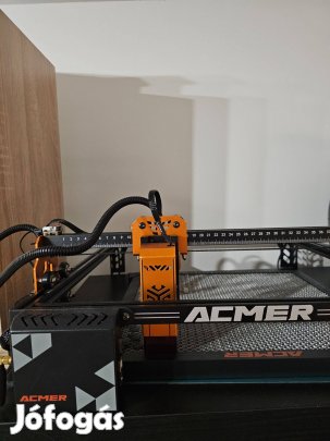 Acmer P1 S Pro lézergravírozó + Air Assist + méhsejt lap