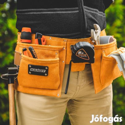 Ács szerszámtartó övtáska bőr szerszám tároló öv táska szegtáska