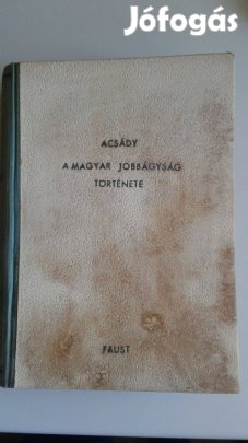 Acsády A magyar jobbágyság története (Faust 1944)