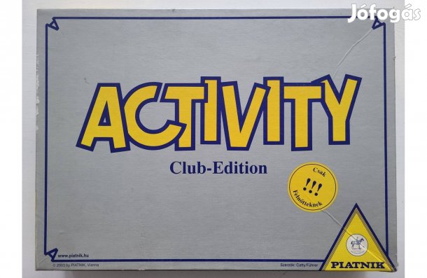 Activity club edition játék - felnőtteknek (18 éves kortól)