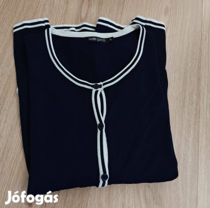 Ada Gatti sötétkék elegáns női kardigán