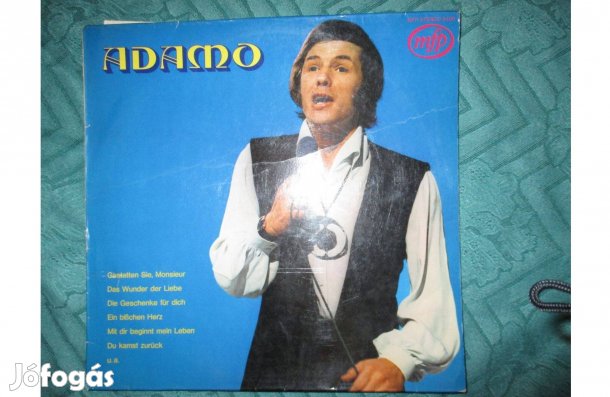 Adamo bakelit hanglemez eladó