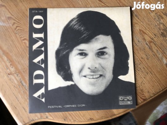Adamo bakelit lemez,vynil 1800 Ft :Lenti