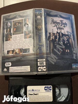Adams family 2 vhs m kistok horror
