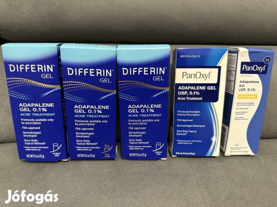 Adapalene 0,1% krémek aknéra