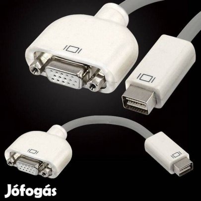 Adapter : mini-DVI / VGA átalakító kábel Macbook (_)