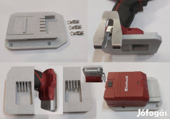 Adapter építéshez, gépre való ellendarab, Einhell X Change