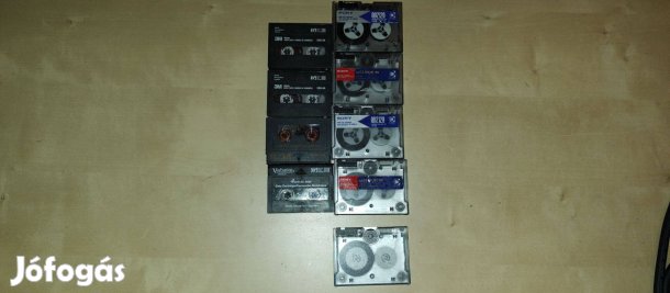 Adat kazetta, DDS, mini data kazetta (Sony,3M,Verbatim)9db egyben