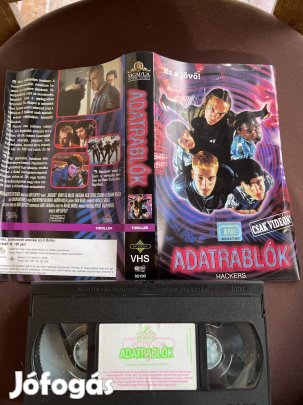 Adatrablók thriller vhs 