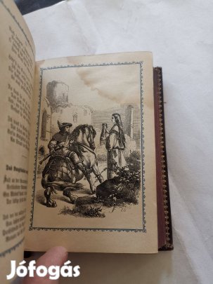 Adelbert von Chamisso - Gedichte (1882) - díszes kiadás - illusztrált