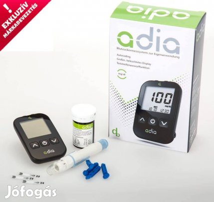 Adia Vércukorszintmérő készlet (mmol/l)