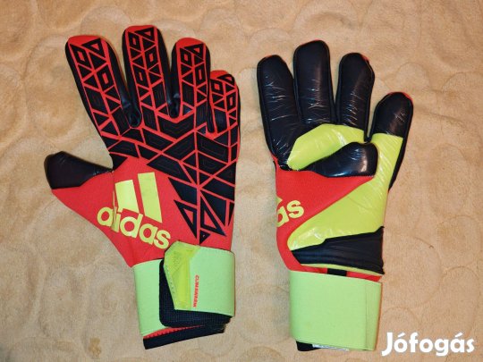 Adidas Ace Trans Climawarm fekete piros neon kapuskesztyű (8,11,11,5