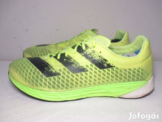Adidas Adizero Pro 'Solar Yellow' férfi futócipő 47 1/3-os