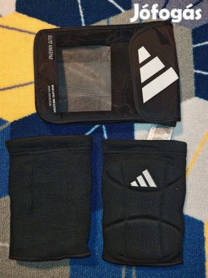 Adidas Elite eredeti röplabda térdvédő fekete (S, M)