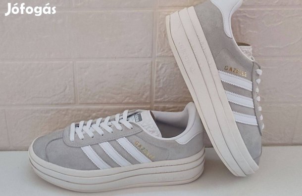 Adidas Gazelle bőr, platformos női sportcipő 38-as - Újszerű!