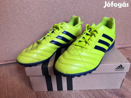 Adidas Goletto hernyótalpas junior focicipő 38 2/3 neon