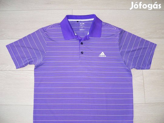 Adidas Golf rövid ujjú galléros póló (M)