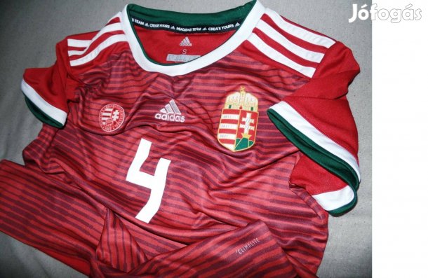 Adidas Magyar válogatott mez #4-es számmal