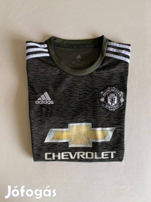 Adidas Manchester United 2020-21 idegenbeli mez, S-es