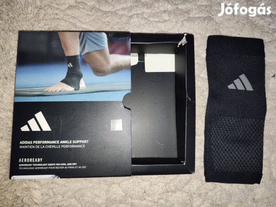 Adidas Performance eredeti fekete bokavédő (S)