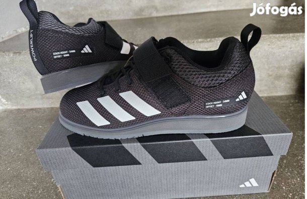 Adidas Powerlift 5 fekete 38 38.5 és 39-es súlyemelő cipő. Teljesen új